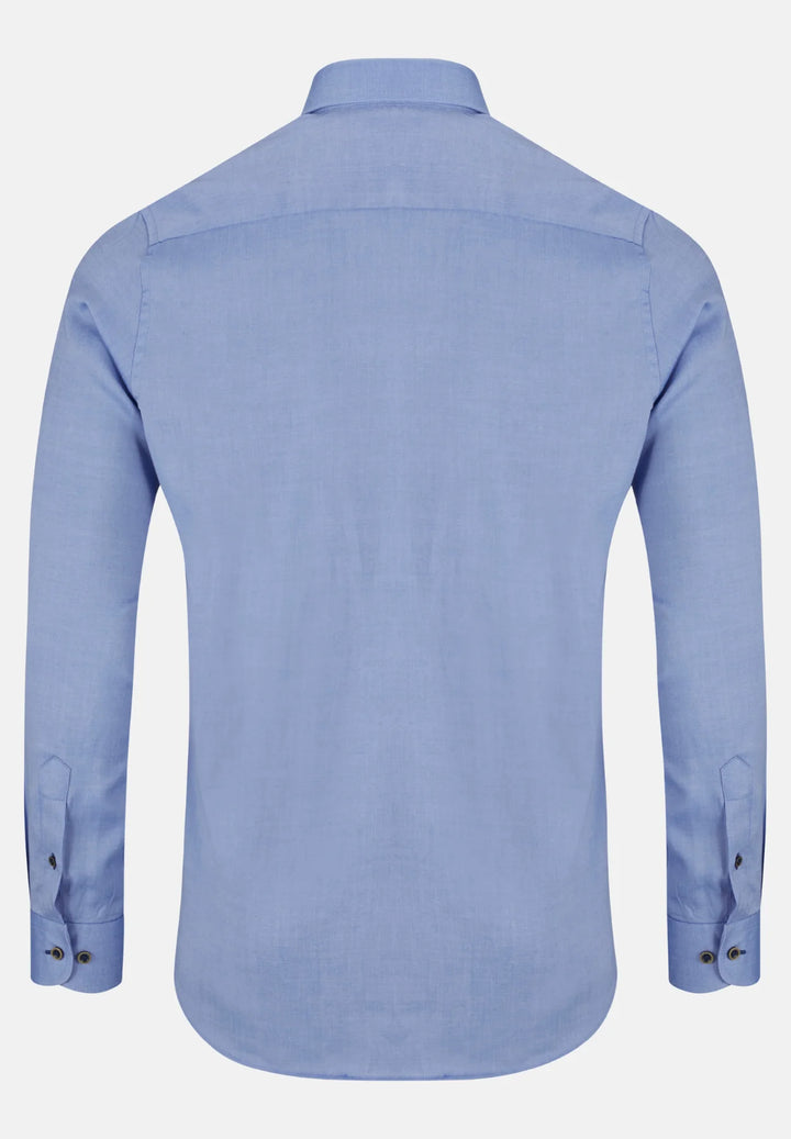 6th Sense CAC Lyocell Shirt | Long Sleeve | Blue #1