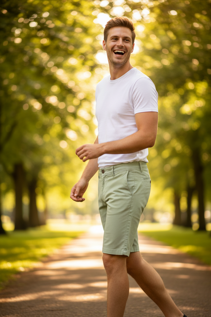 6th Sense Chino Shorts  | Kansas | Sea Grass