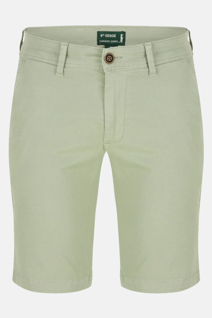 6th Sense Chino Shorts  | Kansas | Sea Grass