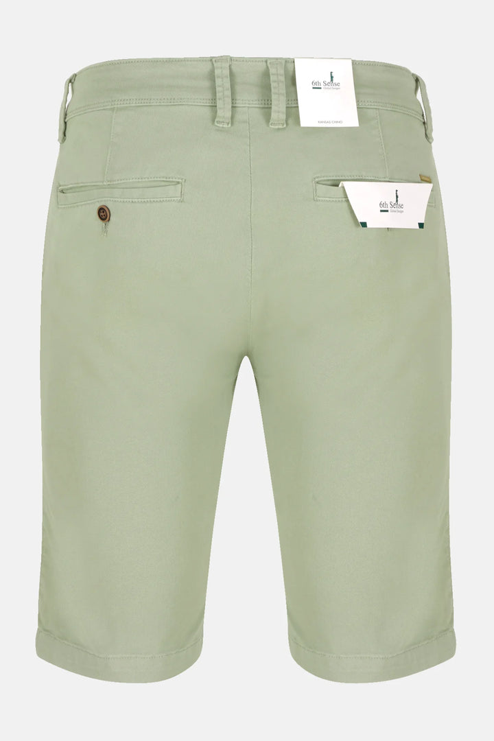 6th Sense Chino Shorts  | Kansas | Sea Grass