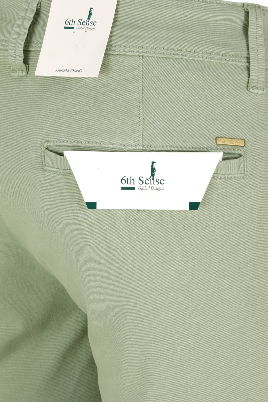 6th Sense Chino Shorts  | Kansas | Sea Grass