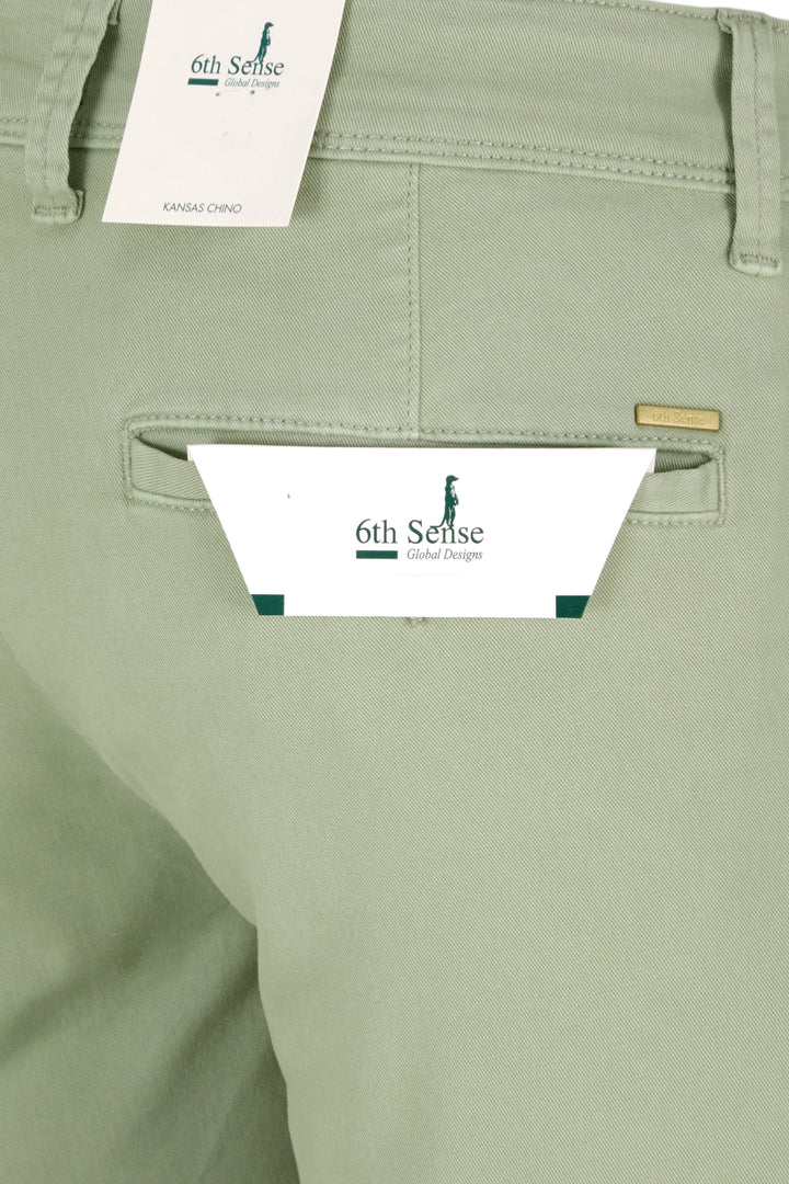 6th Sense Chino Shorts  | Kansas | Sea Grass