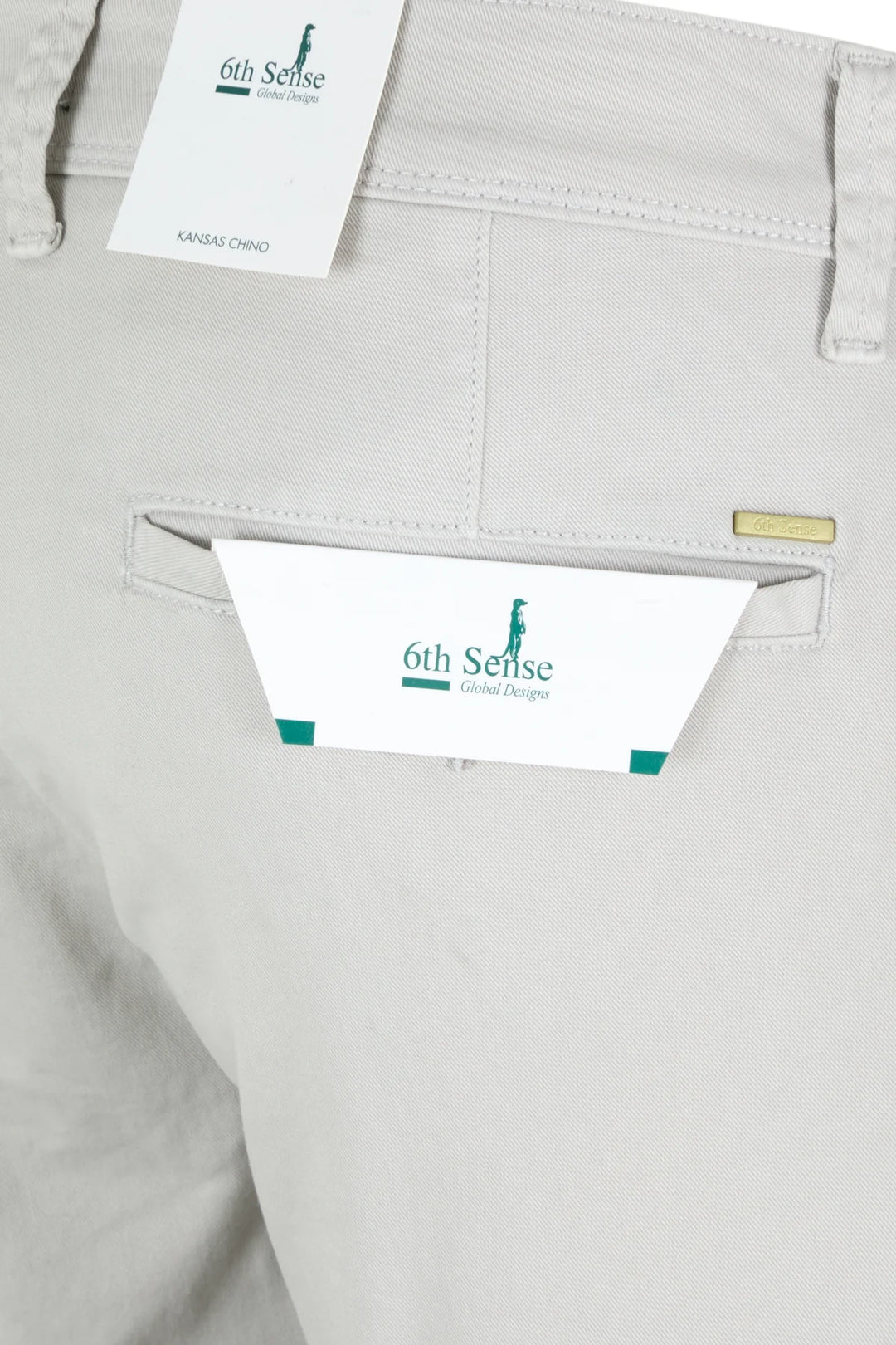 6th Sense Chinos | Kansas | Ash
