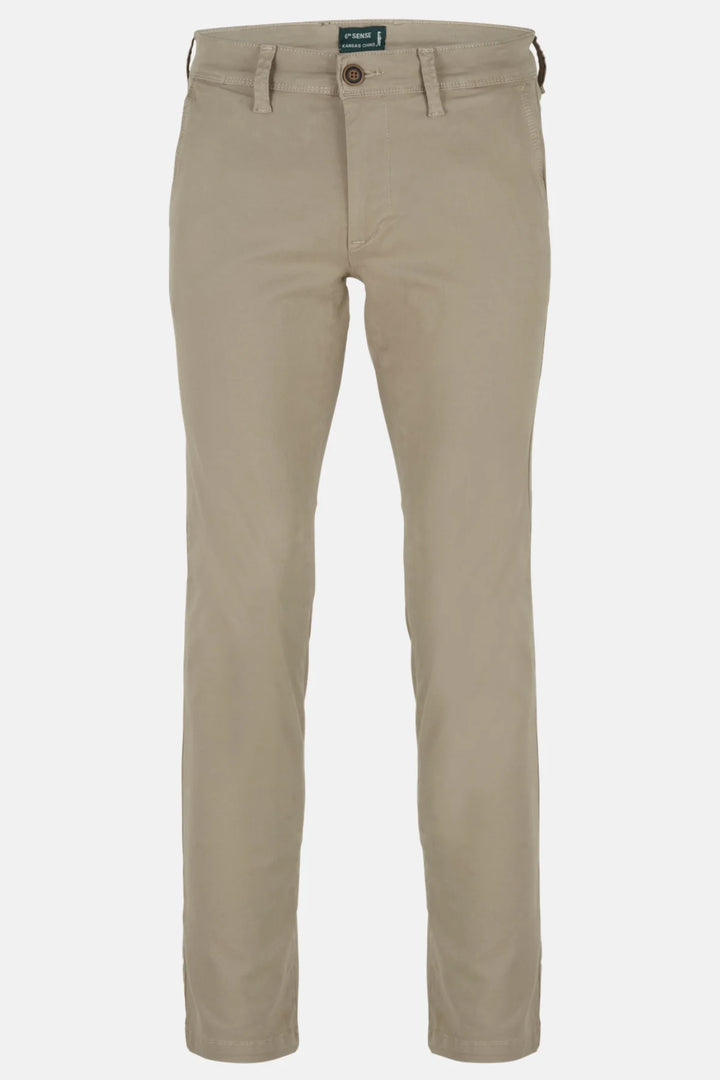 6th Sense Chinos | Kansas | Dark Khaki