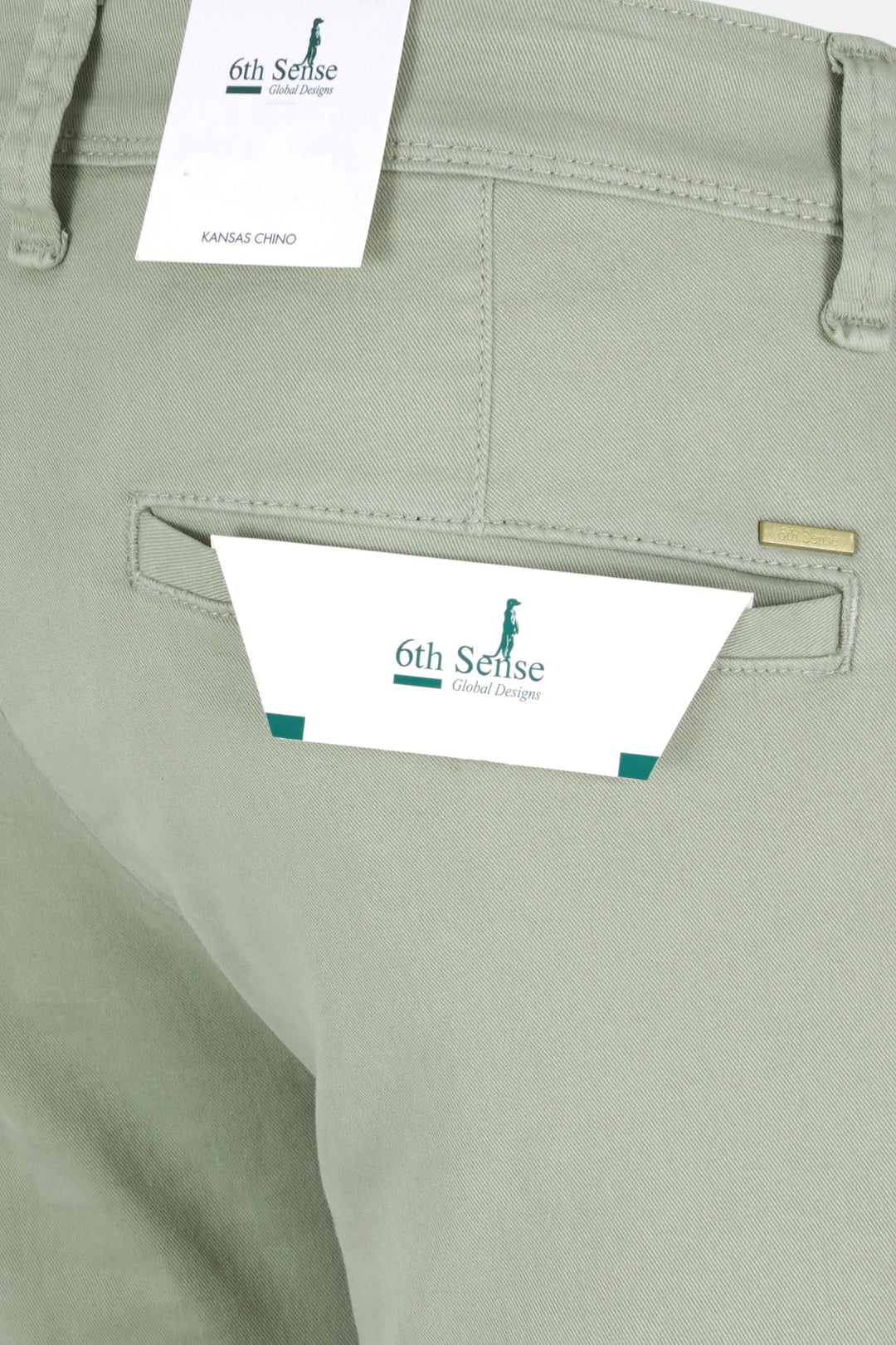 6th Sense Chinos | Kansas | Sea Grass