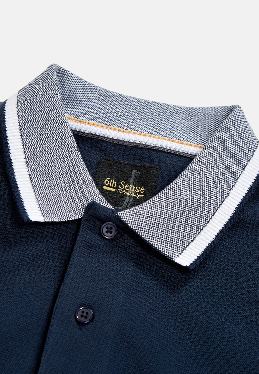 6th Sense Cloud Polo Shirt | Navy