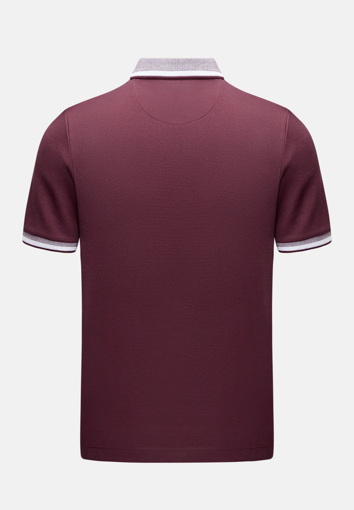 6th Sense Cloud Polo Shirt | Wine