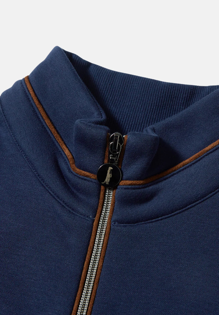 6th Sense Everest Hybrid full-zip Top | Dress Blue