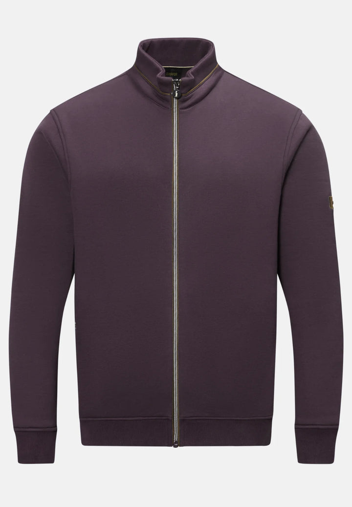 6th Sense Everest Hybrid full-zip Top | Plum