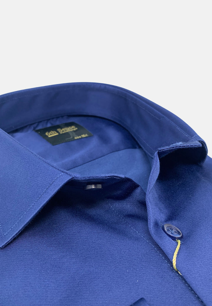 6th Sense Formal Shirt | Long Sleeve | Royal Blue