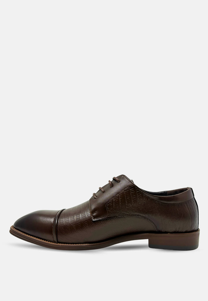 6th Sense Formal Winner Shoe | Coffee