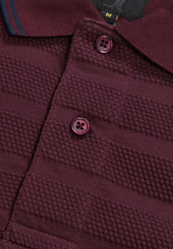 6th Sense Heaven Polo Shirt | Wine