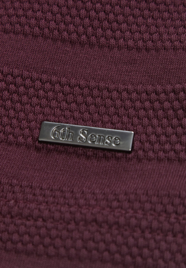 6th Sense Heaven Polo Shirt | Wine