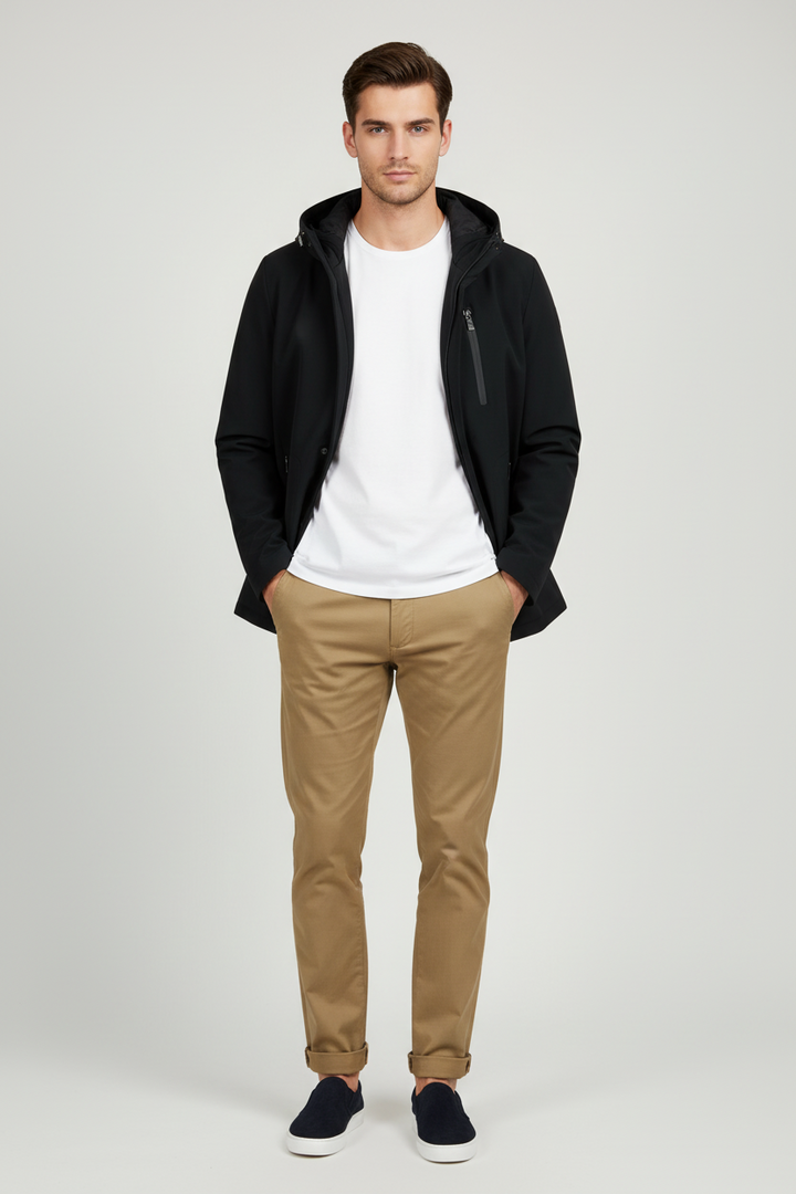 6th Sense Hooded Jacket | Helm | Black