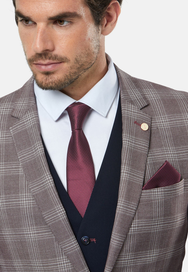 6th Sense 3-Piece Suit | Jackson | Plum