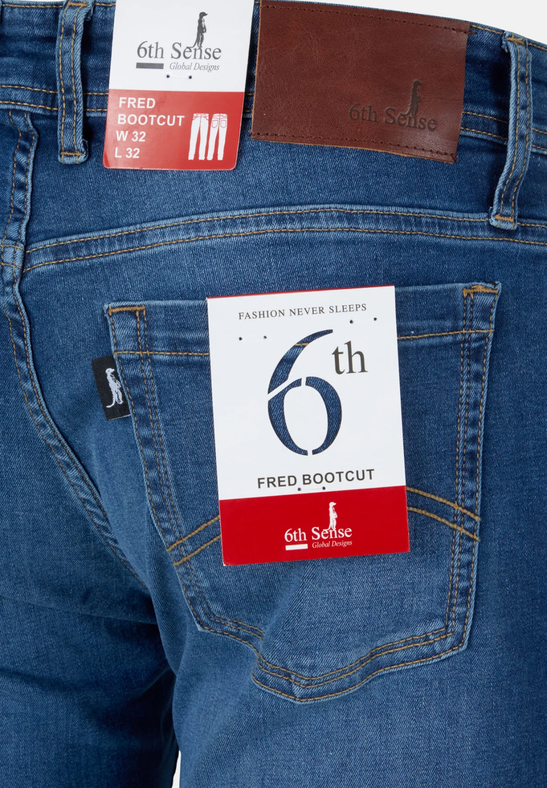 6th Sense Jeans | Bootcut | Fred | Azure