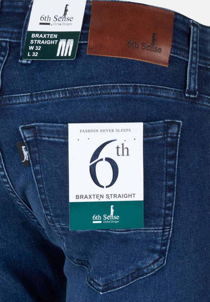 6th Sense Jeans | Straight Leg | Braxten | Admiral