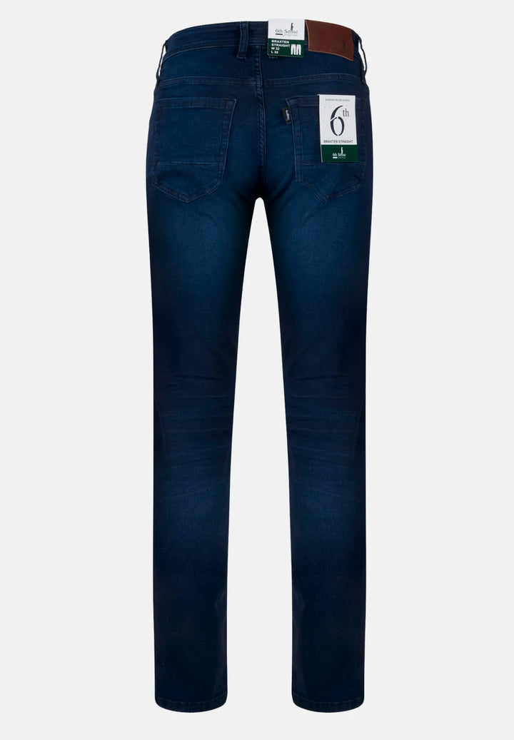 6th Sense Jeans | Straight Leg | Braxten | Marine Blue
