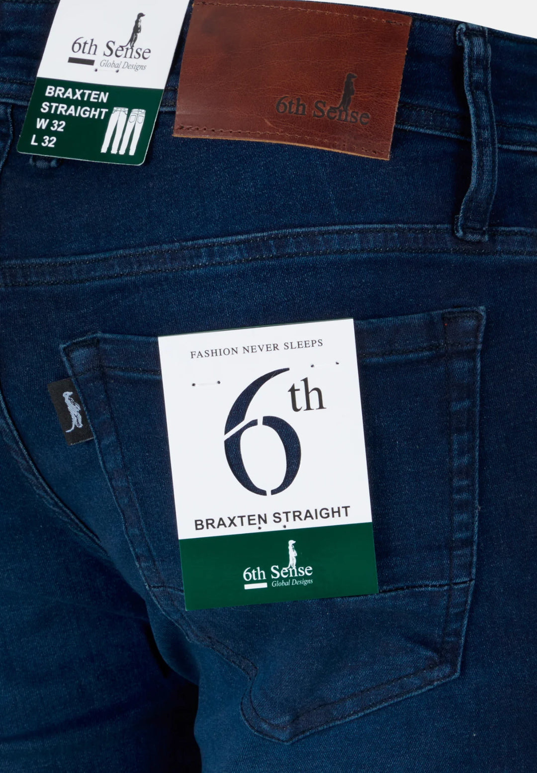 6th Sense Jeans | Straight Leg | Braxten | Marine Blue