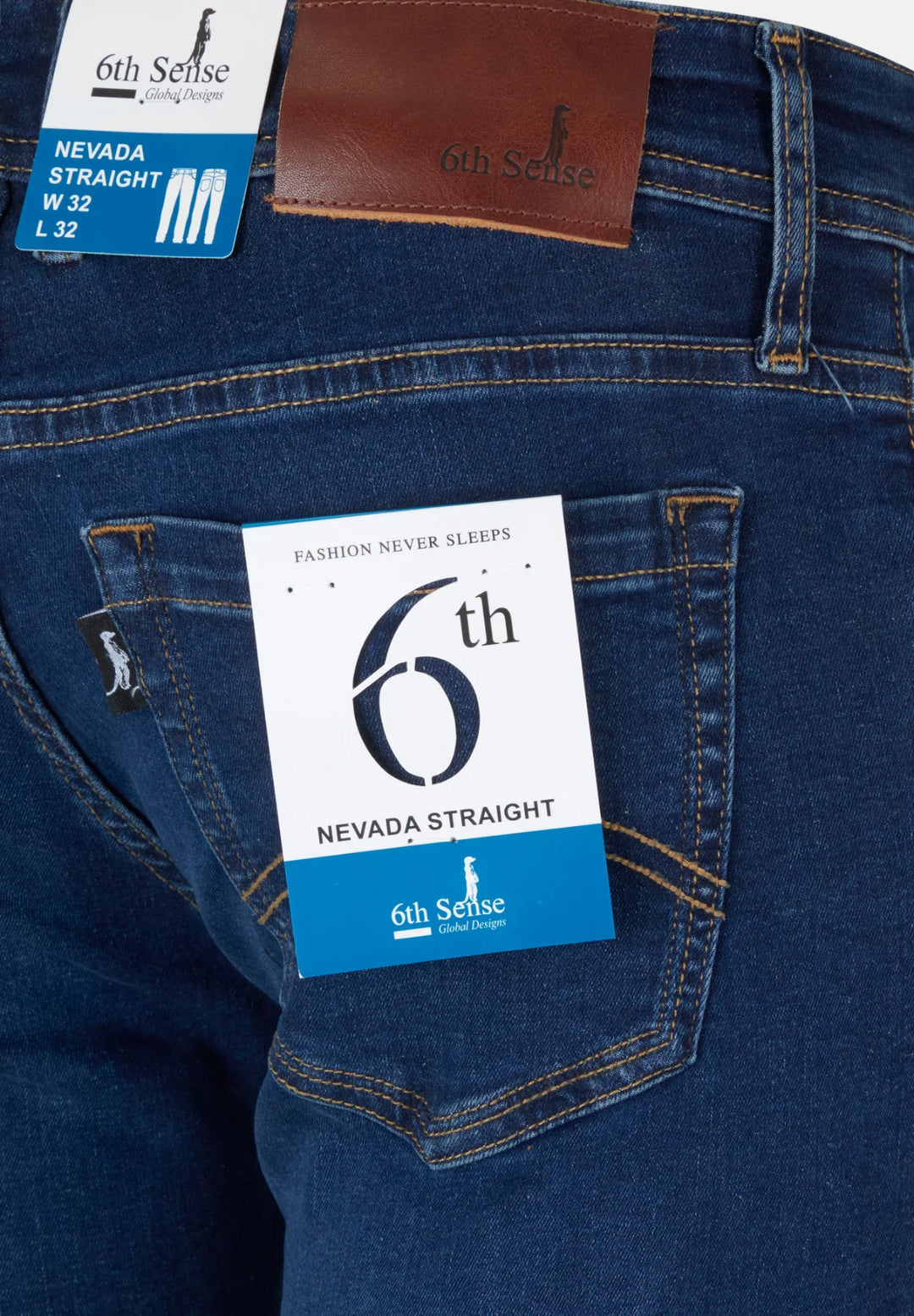 6th Sense Jeans | Straight Leg | Nevada | Admiral