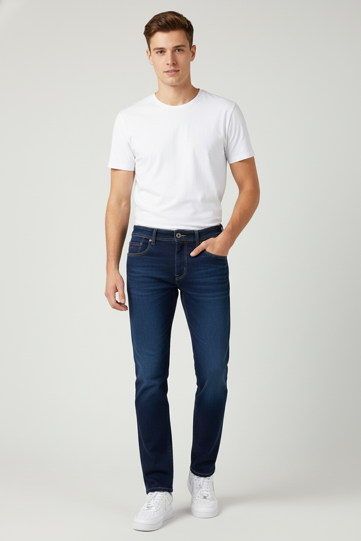 6th Sense Jeans | Straight Leg | Nevada | Marine Blue