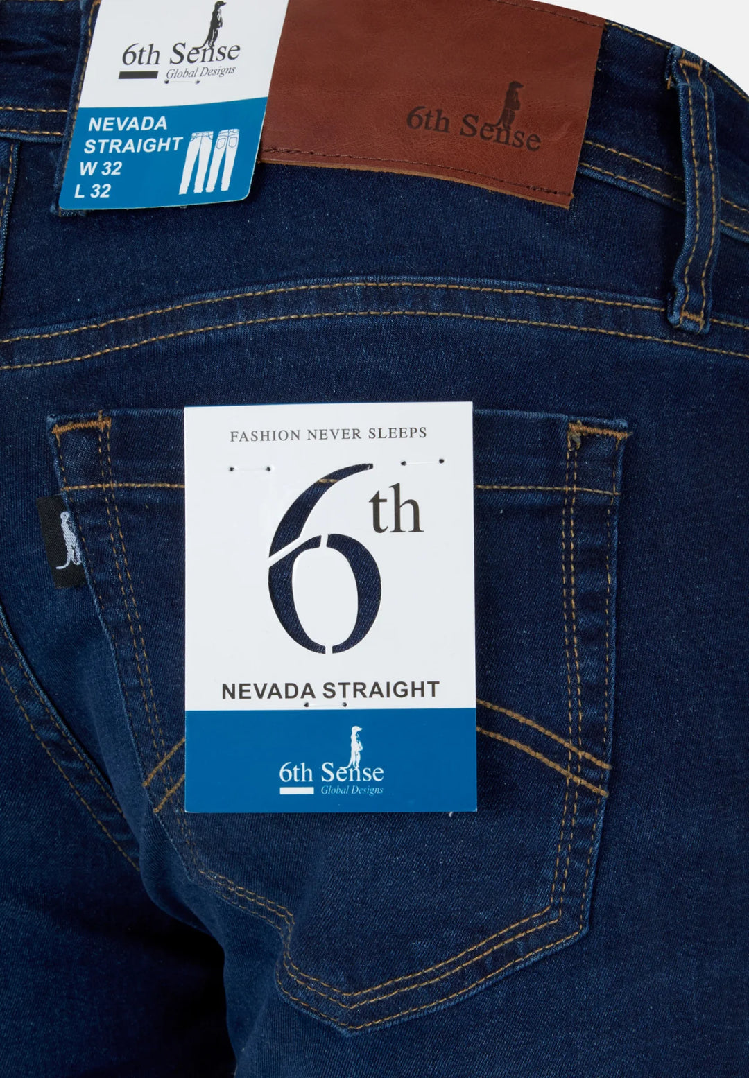 6th Sense Jeans | Straight Leg | Nevada | Marine Blue