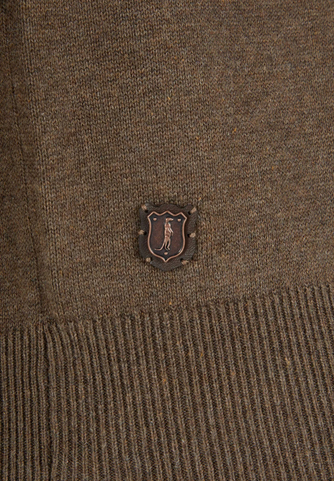 6th Sense 1/4-zip Jumper | Harry | Chestnut