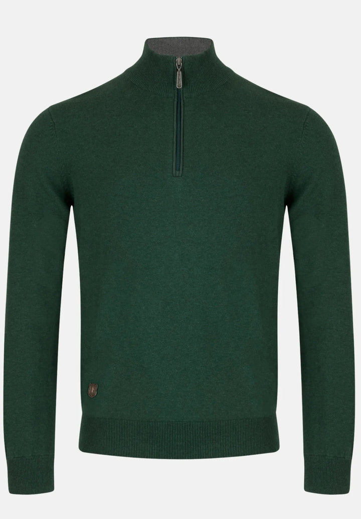 6th Sense 1/4-zip Jumper | Harry | Green
