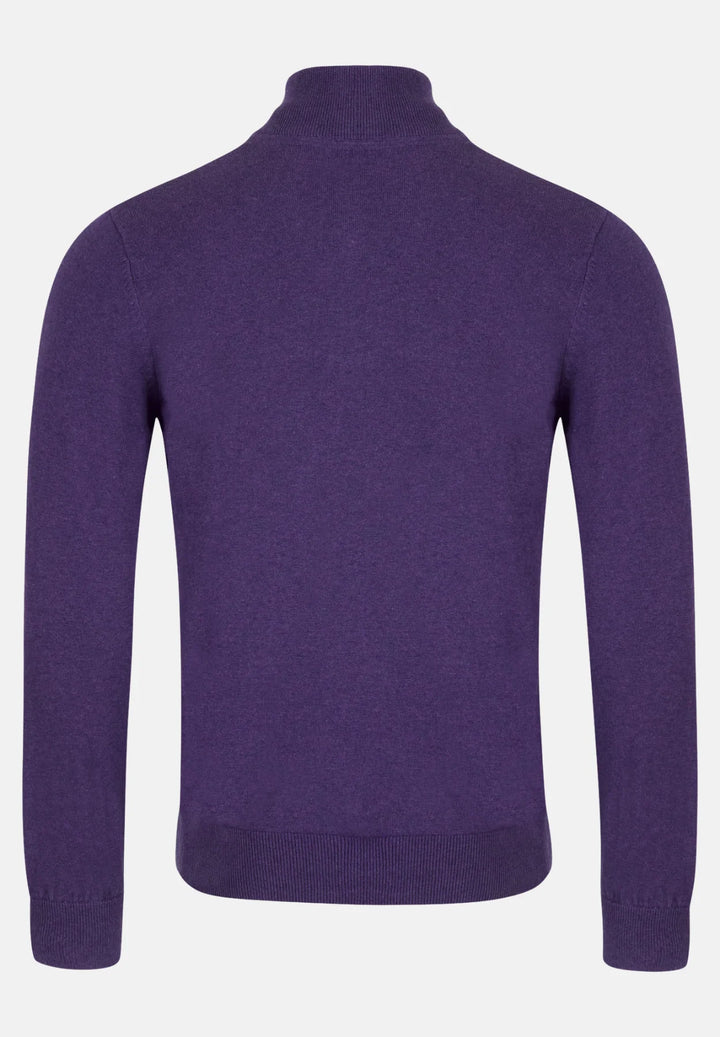 6th Sense 1/4-zip Jumper | Harry | Purple