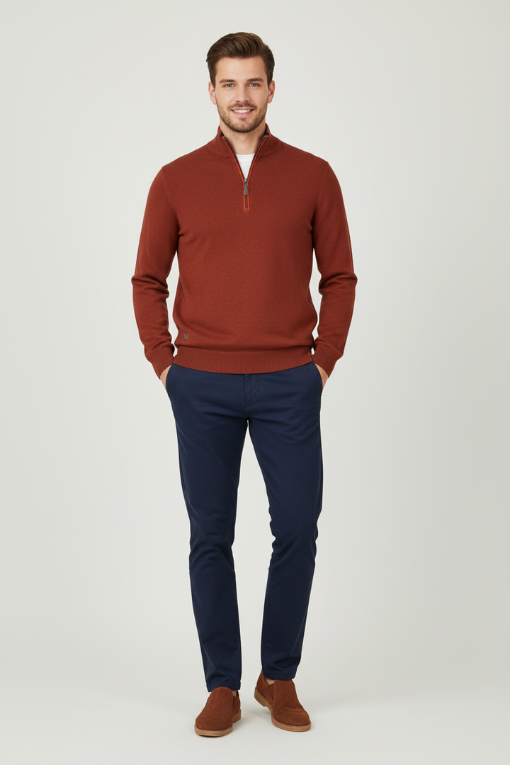 6th Sense 1/4-zip Jumper | Harry | Spice