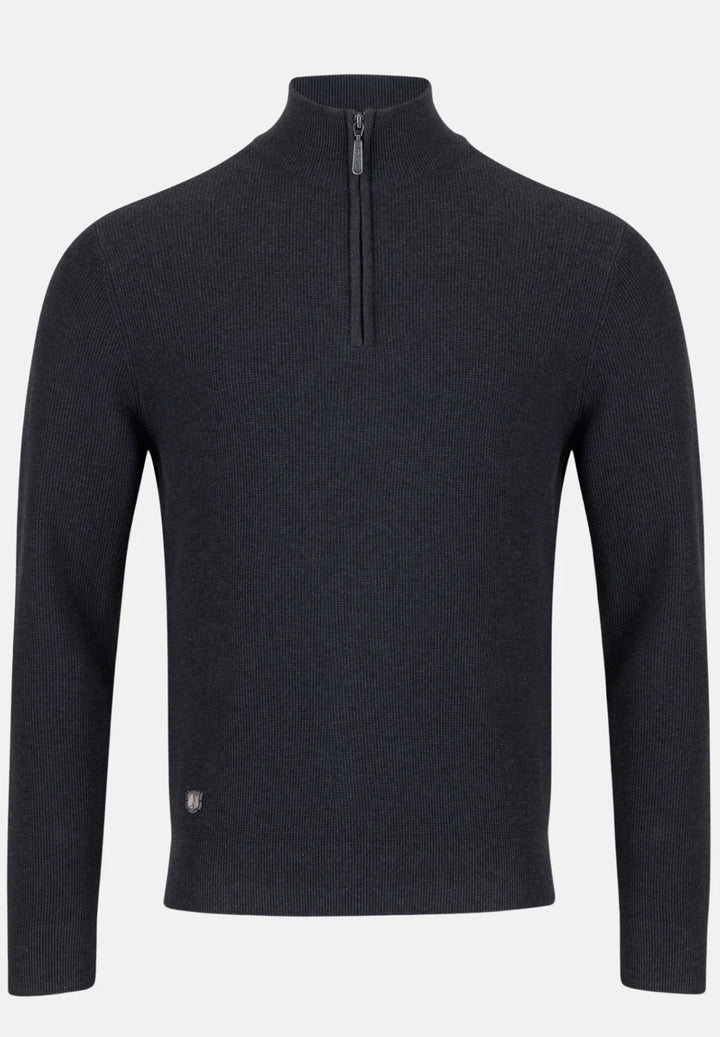 6th Sense 1/4-zip Jumper | Tommy | Charcoal