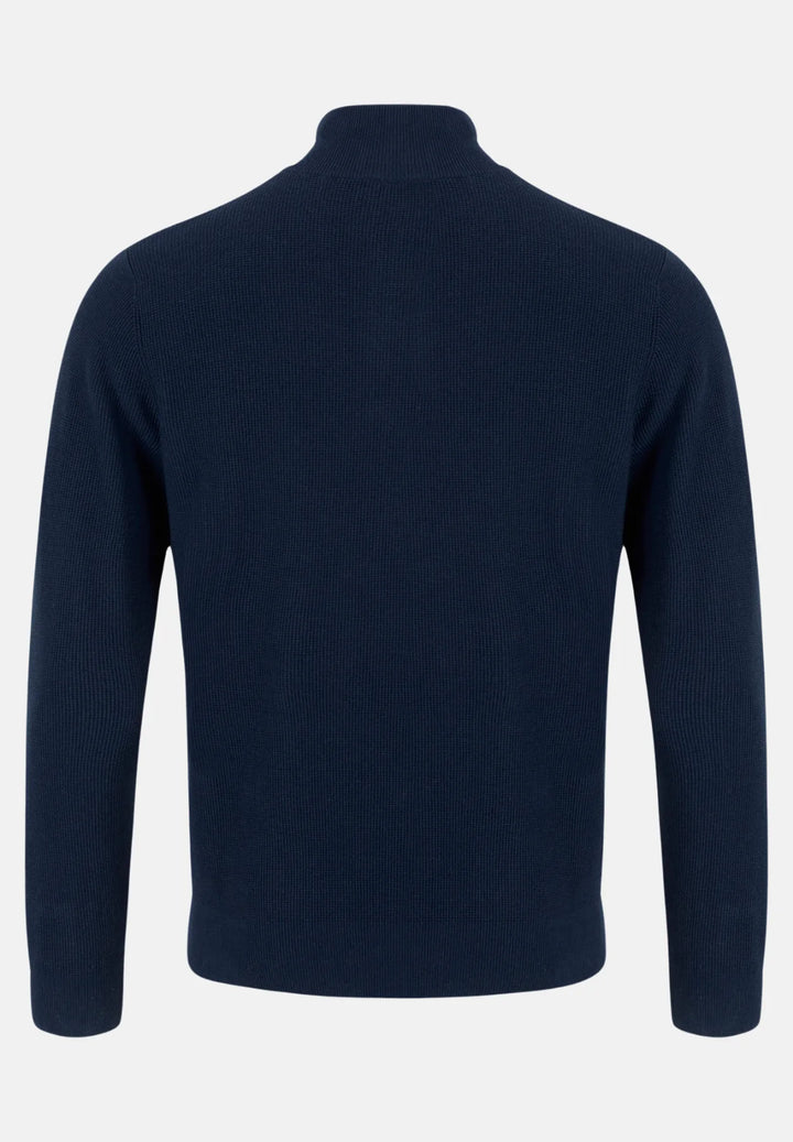 6th Sense 1/4-zip Jumper | Tommy | Indigo