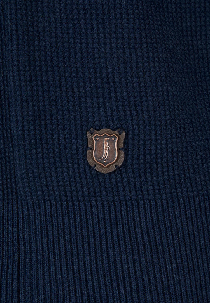 6th Sense 1/4-zip Jumper | Tommy | Indigo