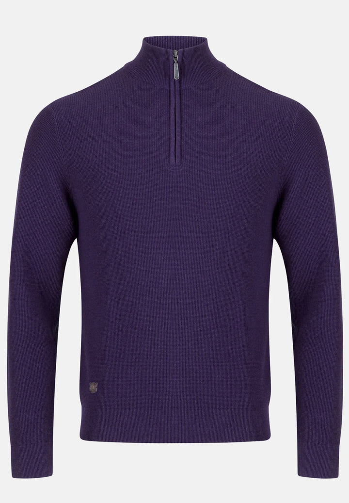 6th Sense 1/4-zip Jumper | Tommy | Purple