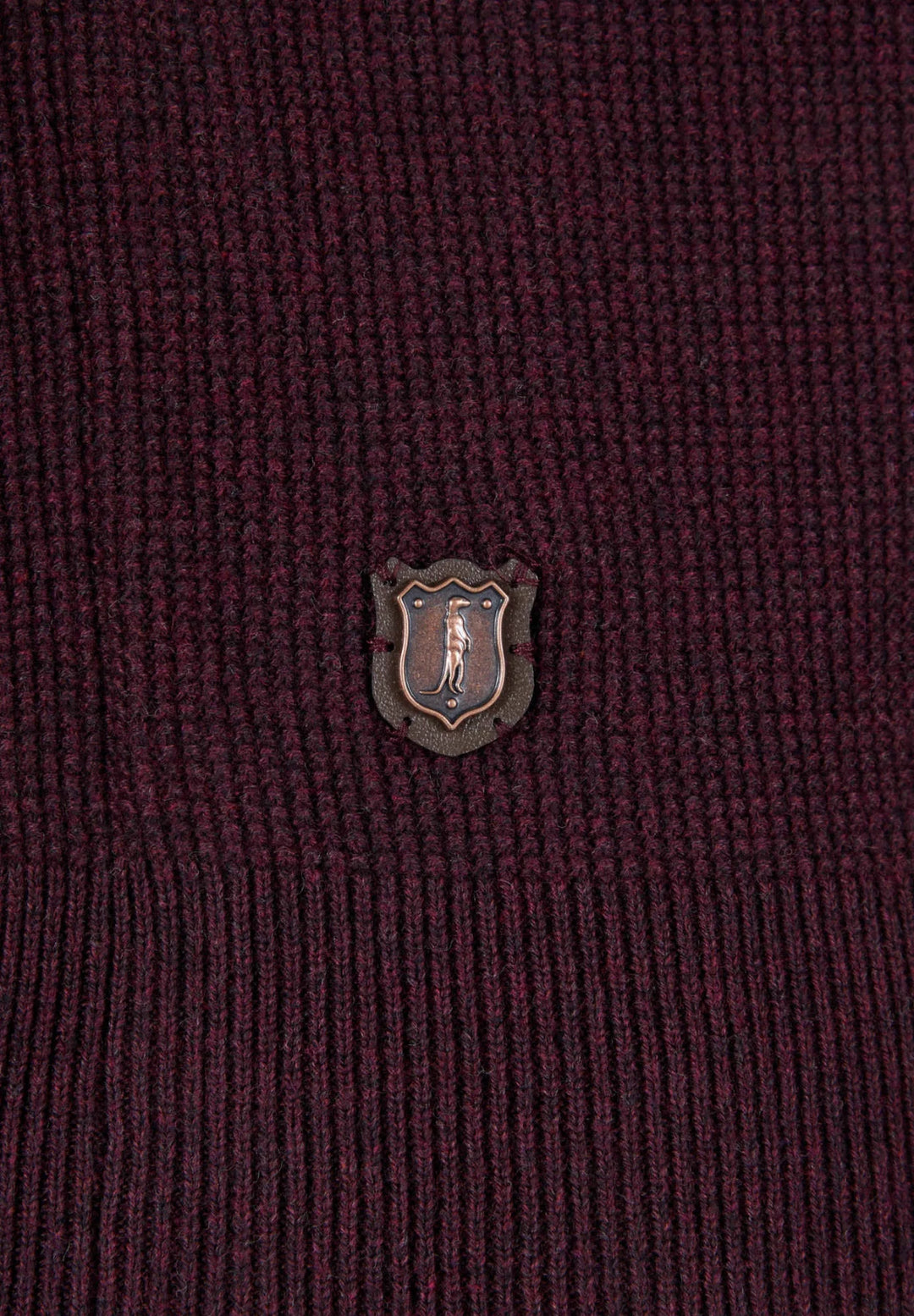 6th Sense 1/4-zip Jumper | Tommy | Wine