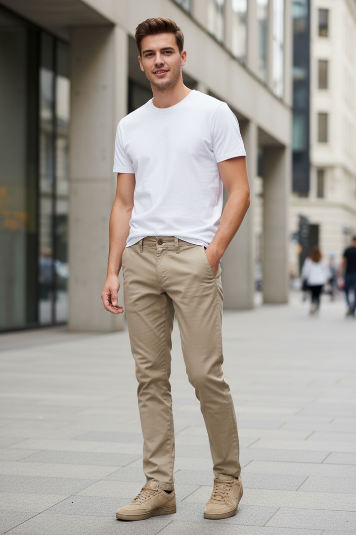 6th Sense Chinos | Kansas | Dark Khaki