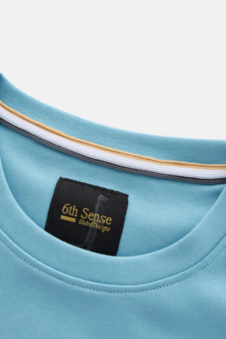 6th Sense Liquid T-Shirt | Delphi Blue
