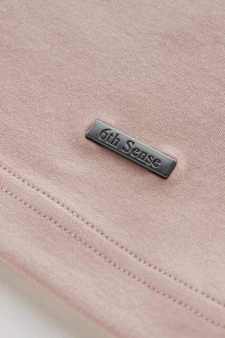 Rose Liquid T-shirt with stitched 6th Sense logo tab