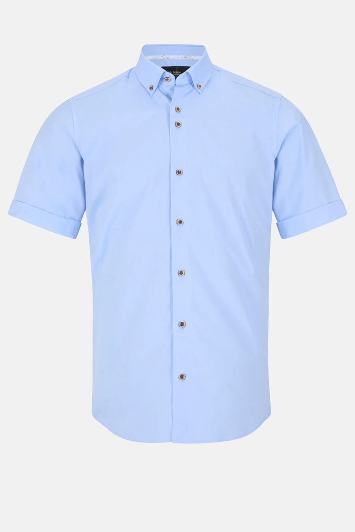 6th Sense Lyocell Shirt | Short Sleeve | Sky B