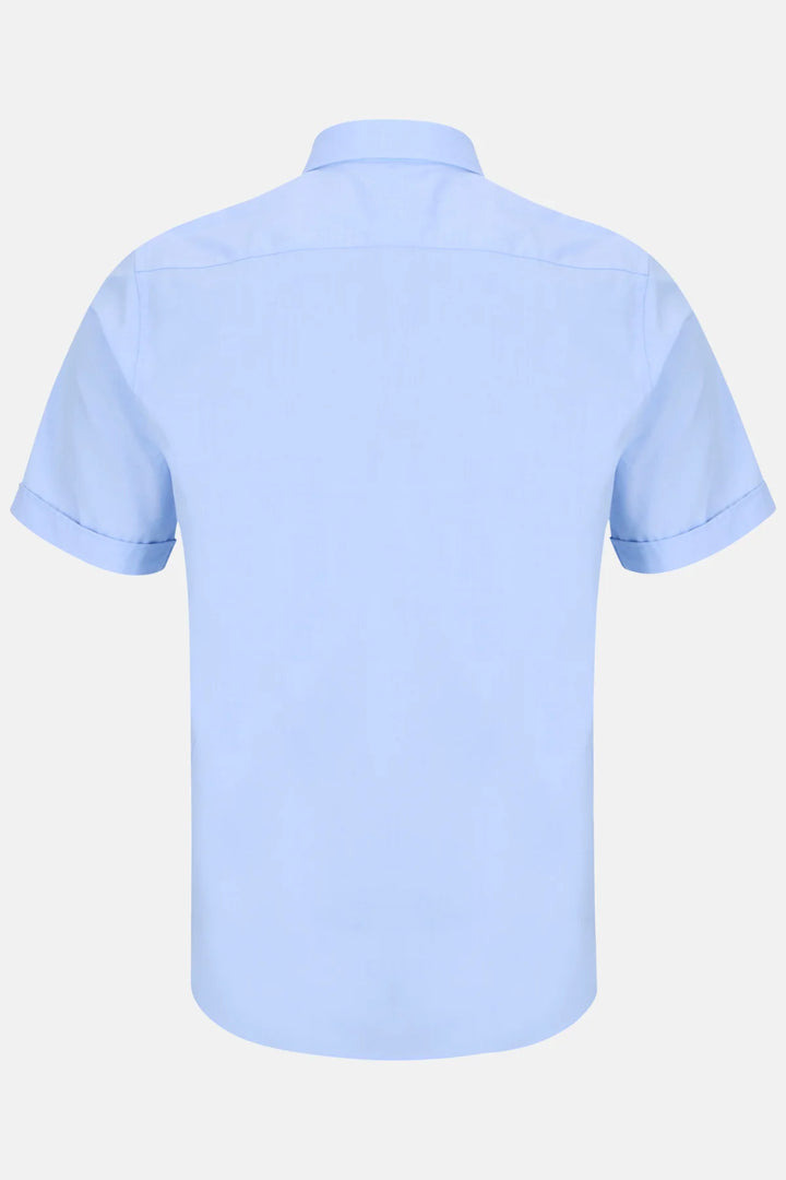 6th Sense Lyocell Shirt | Short Sleeve | Sky B