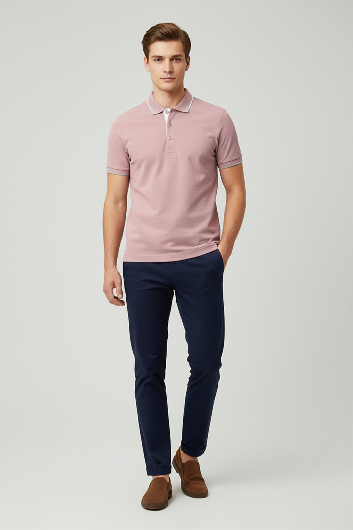 6th Sense Polo Shirt | Astonish | Woodrose