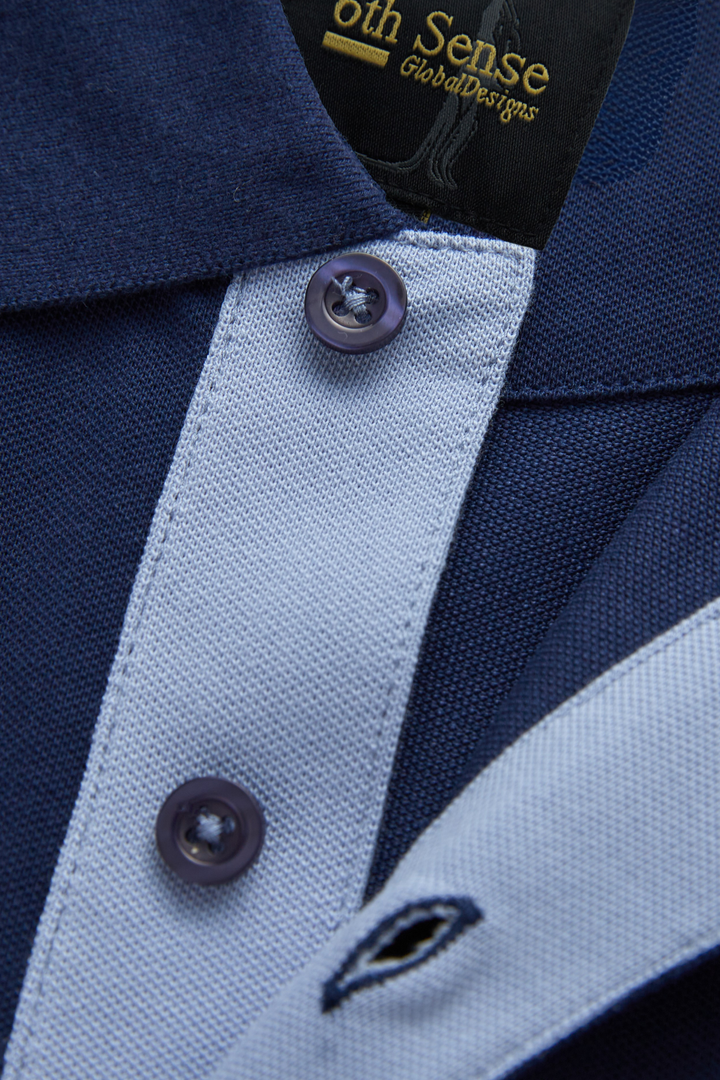6th Sense Polo Shirt | Believe | Dress Blue