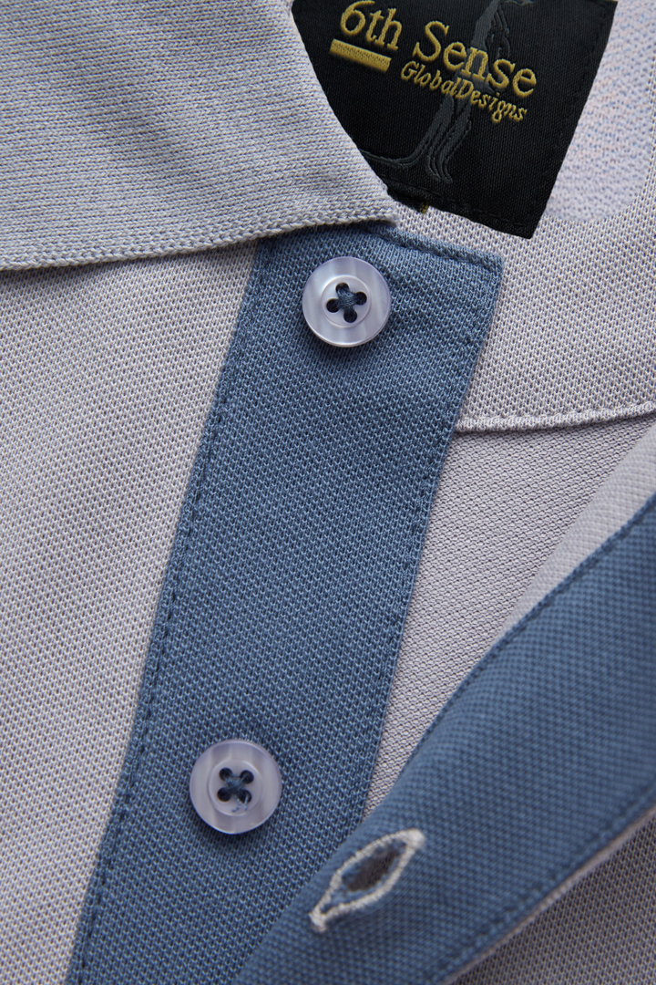 6th Sense Polo Shirt | Believe | Grey