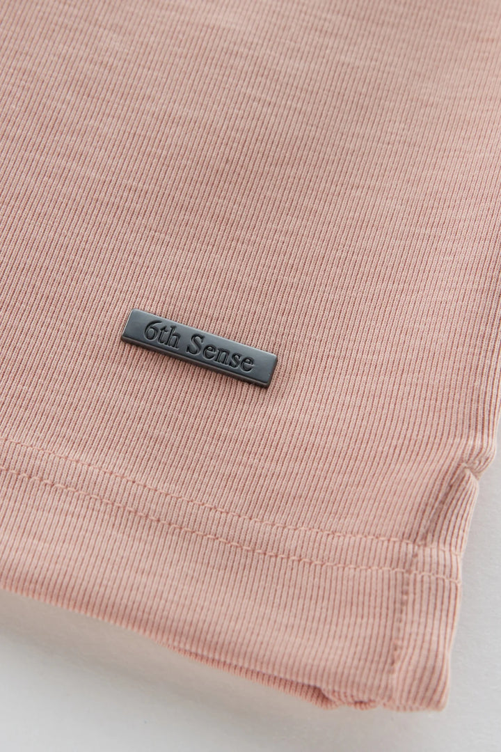 6th Sense Polo Shirt | Furrow | Mauve