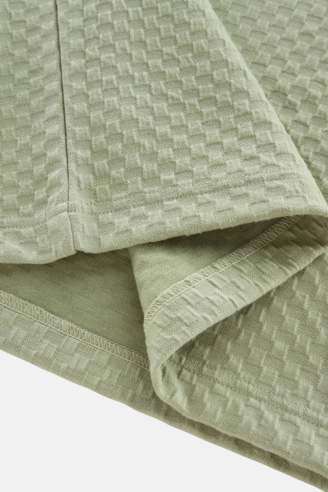 6th Sense Polo Shirt | Jacquard | Eucalyptus