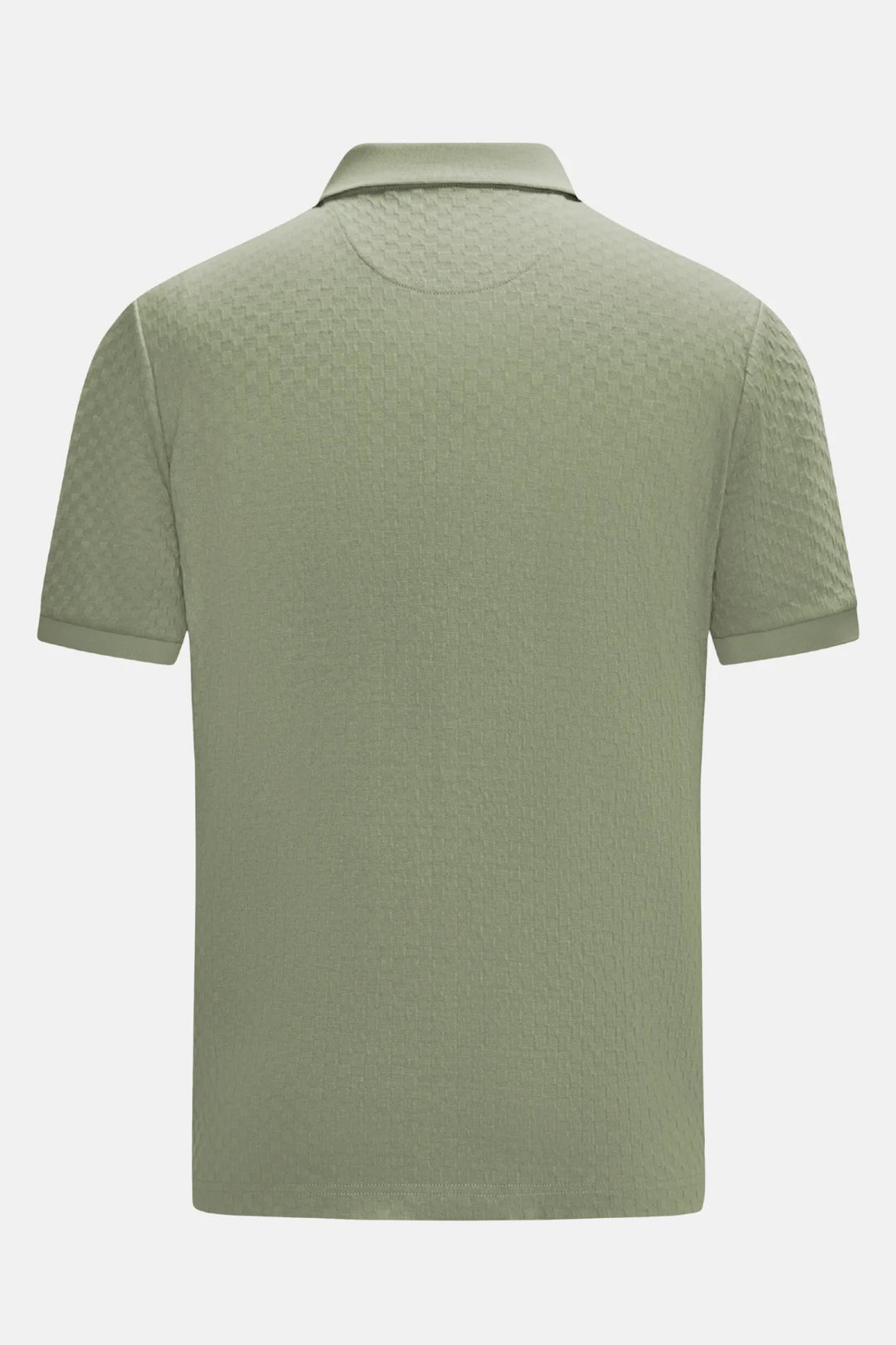 6th Sense Polo Shirt | Jacquard | Eucalyptus