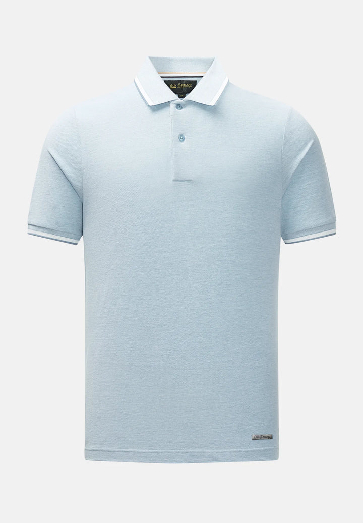 6th Sense Polo Shirt | Nova | Blue Fog