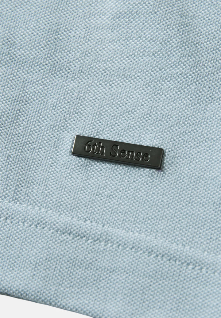 6th Sense Polo Shirt | Nova | Blue Fog