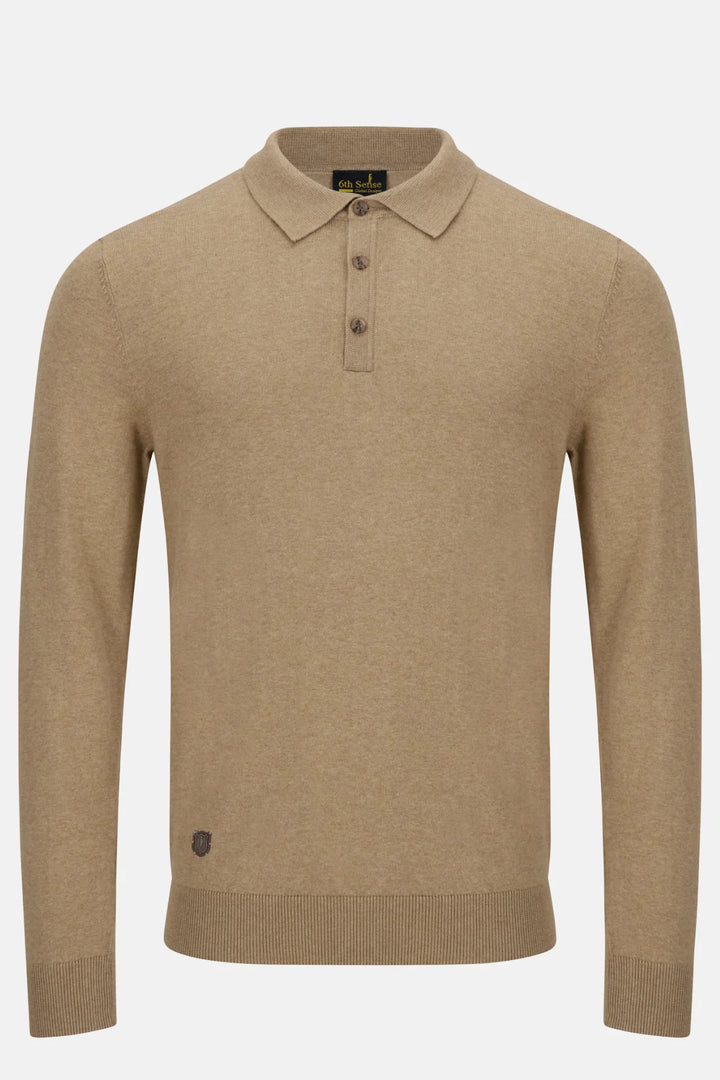 6th Sense Polo Sweater | Super | Amphora