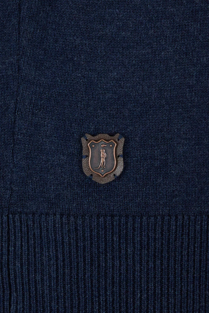 6th Sense Polo Sweater | Super | Navy Blazer